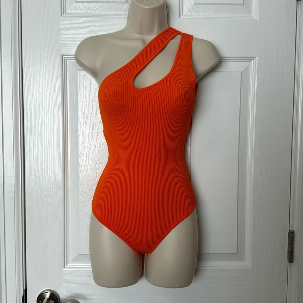 NWT orange body suit!
